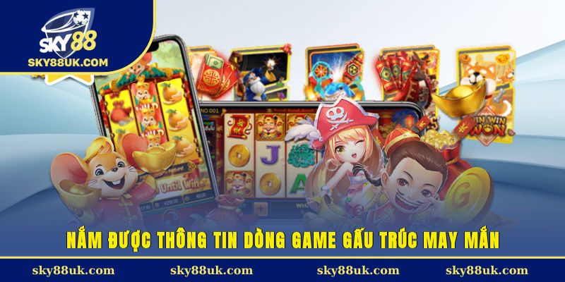 Nắm được thông tin dòng game gấu trúc may mắn